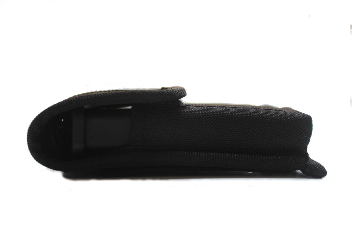 Double Magazine Pouch Holster for 9mm/40 Caliber Pistols - Tactical OWB Belt Carry