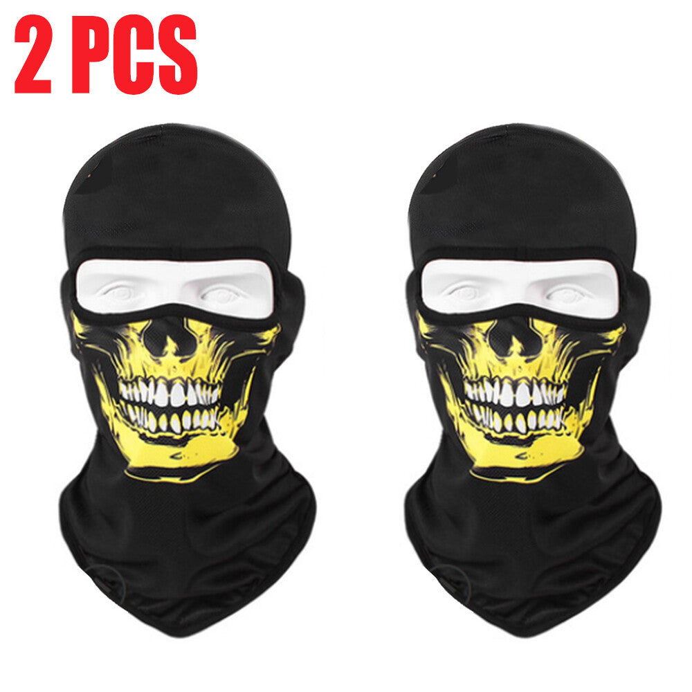 Windproof Tactical Balaclava Face Mask for Outdoor Sports - 2 Pack