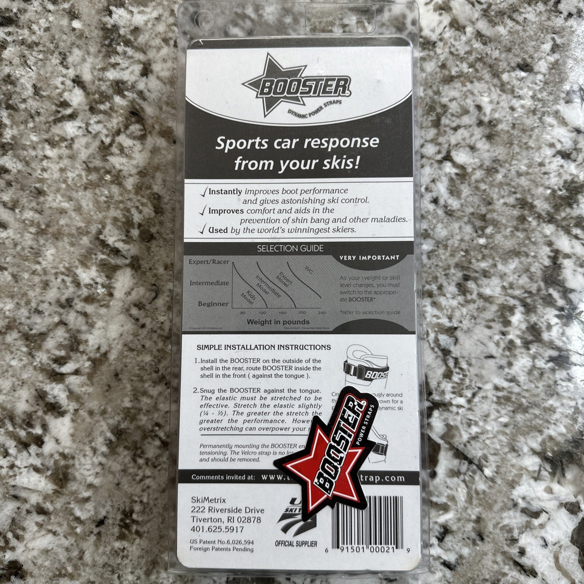 SkiMetrix Dynamic Power Strap - Ski Boot Performance Enhancer, Intermediate