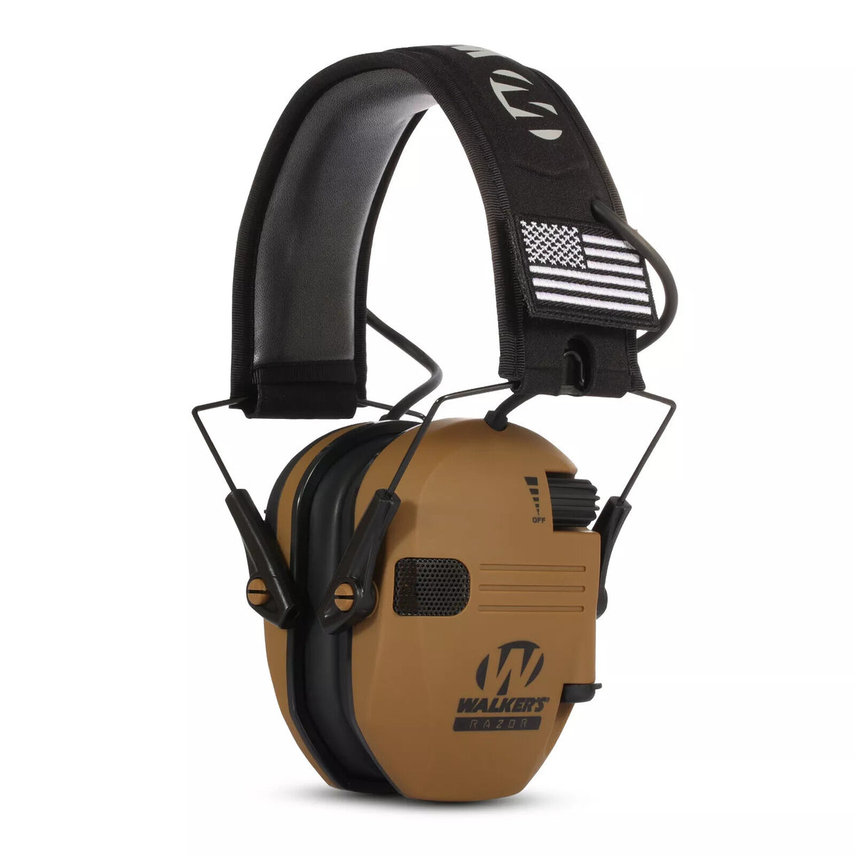 Electronic Shooting Ear Muffs Noise Cancelling Hearing Protectors - Slim Foldable
