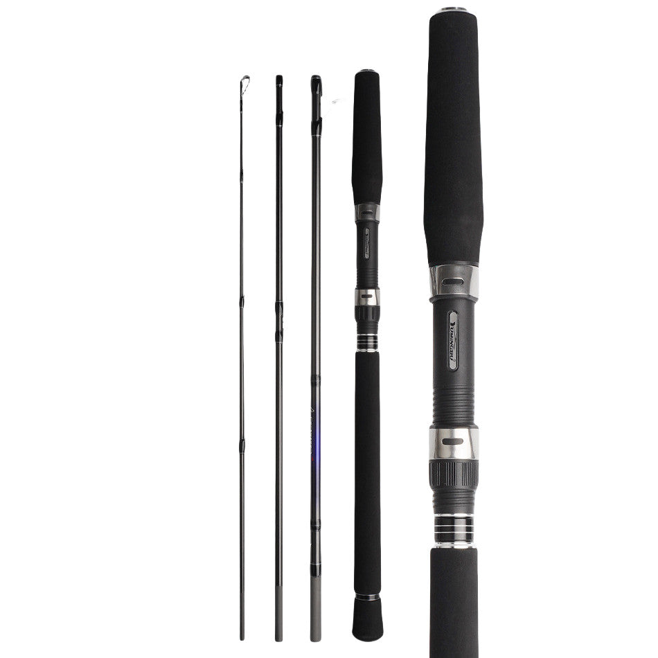 Heavy Trolling & Spinning Fishing Rod 12-30lb Saltwater Boat Travel 6-8 ft