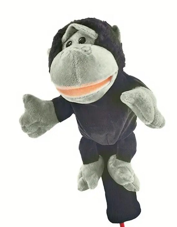 Golf Club Head Cover Soft Animal Plush Driver Sleeve - Multiple Models
