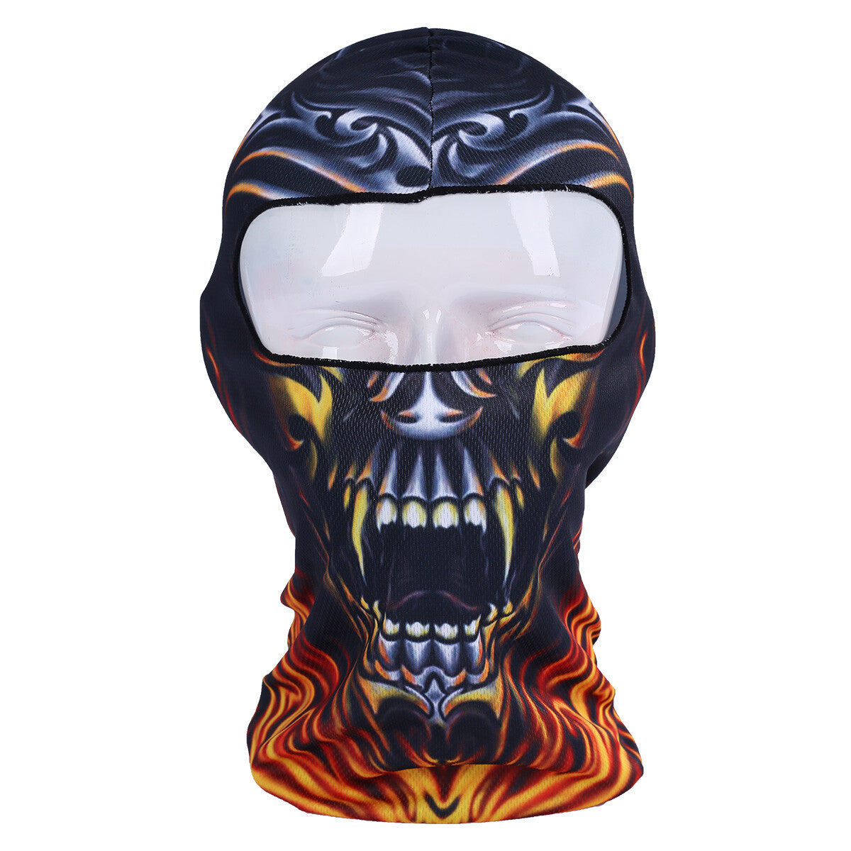 Tactical Halloween Face Mask Balaclava Beanie for Men Women Full Face Cover