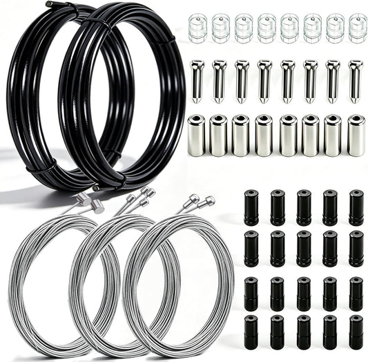 Bike Brake Cable & Housing Kit, Mountain & Road Bicycle Repair Set