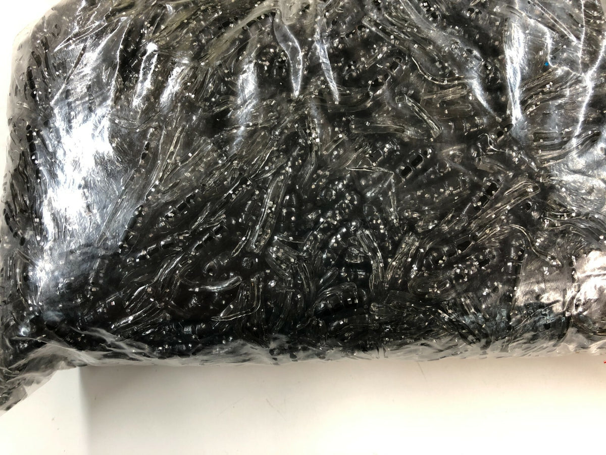 Bulk 500 Crappie Tube Jigs - 2 Inch Soft Plastic Fish Baits, USA Made
