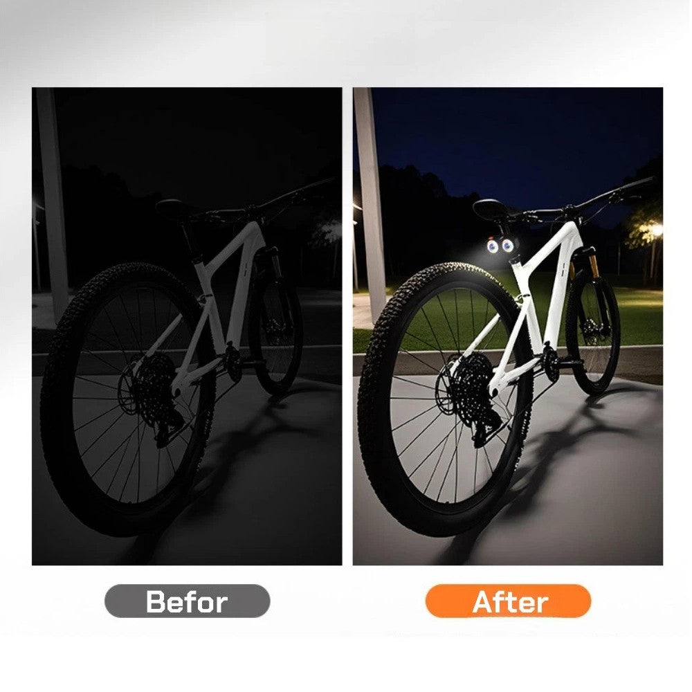 LED Devil Eye Light for Motorcycle Bike App Control Waterproof Decor