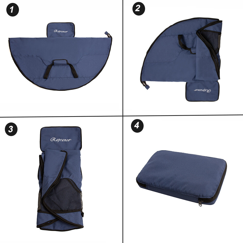Fishing Wader Bag & Changing Mat - Waterproof Storage & Gear Organizer