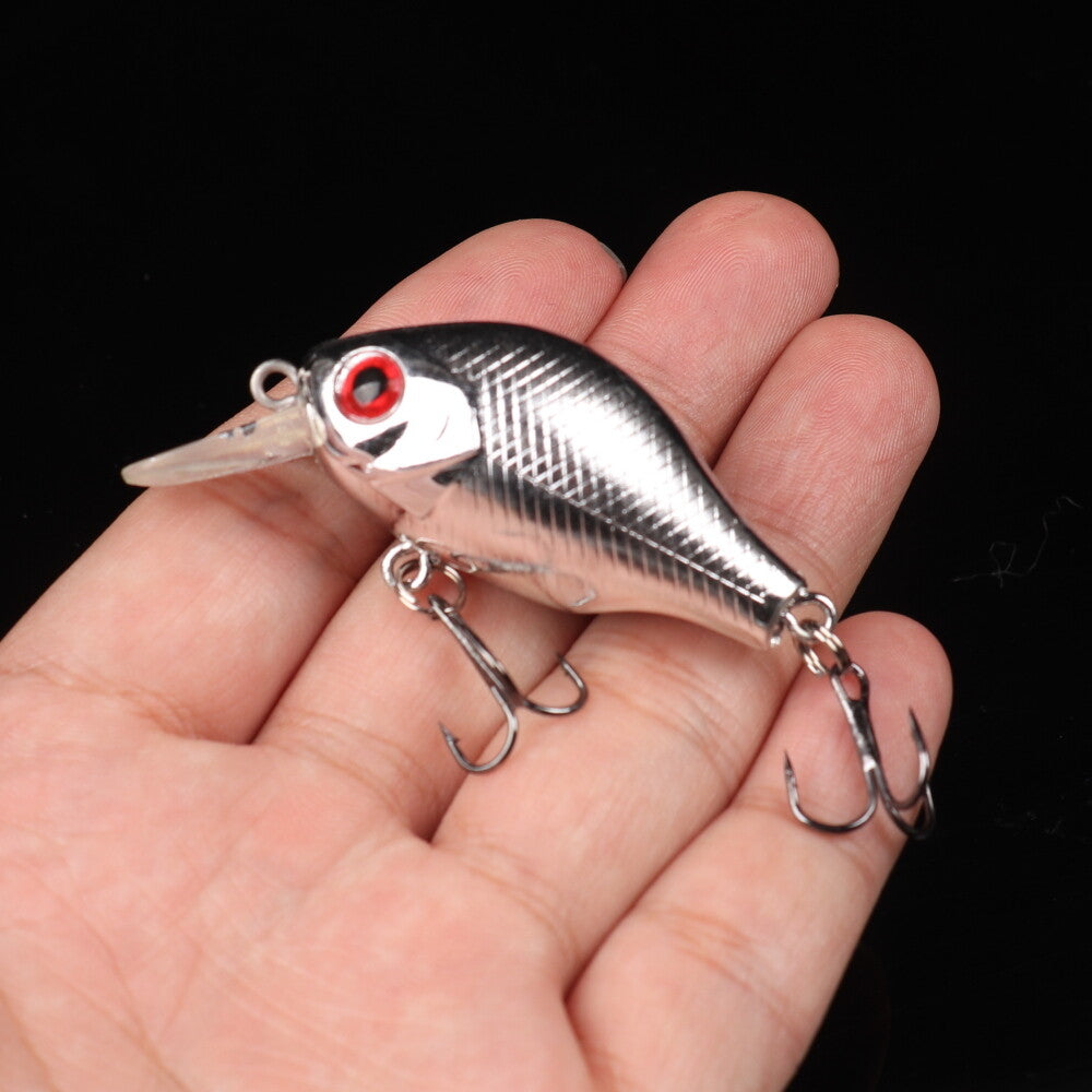 10pcs Mixed Size Fishing Lures Hard Bait Set - Mini Artificial Bait