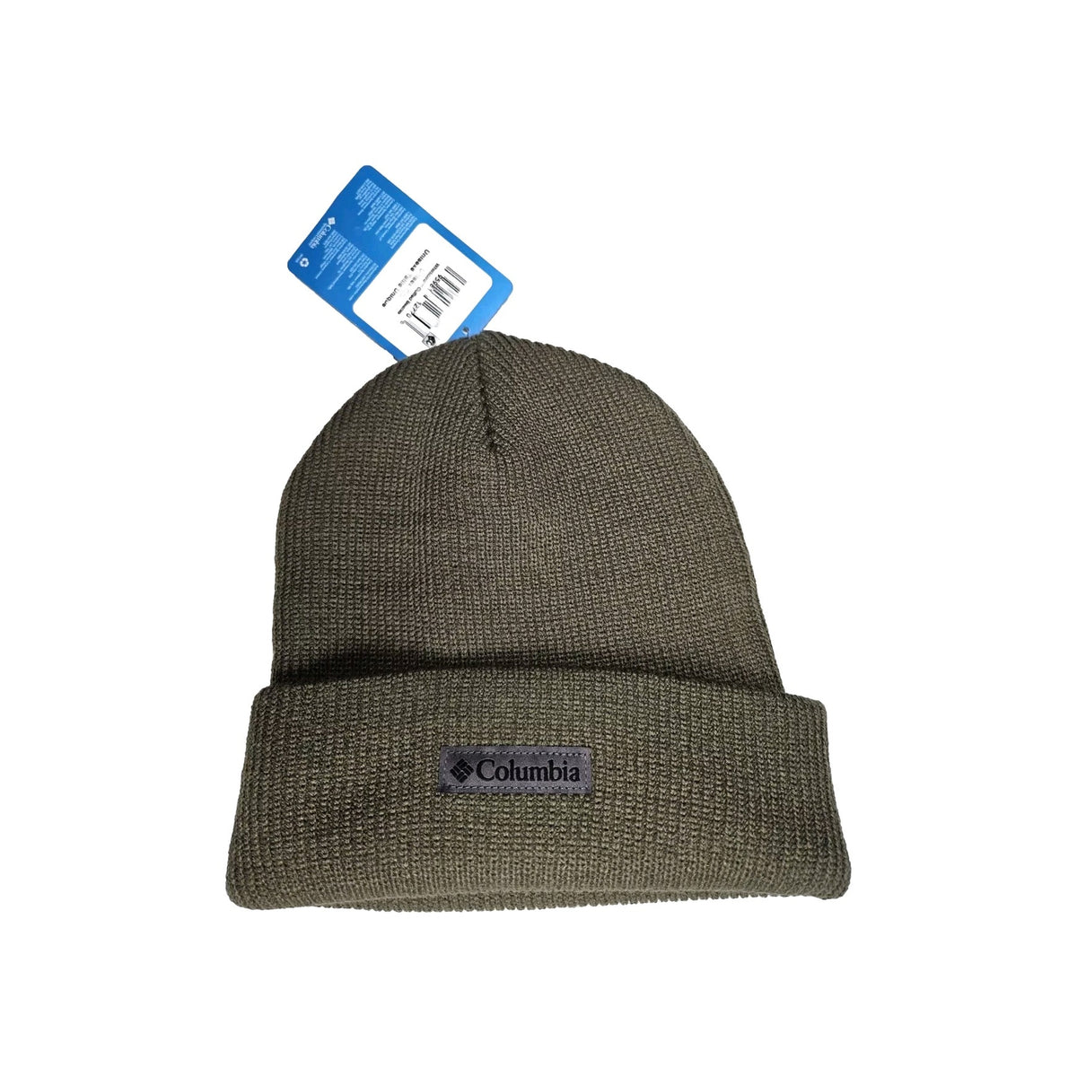 Unisex Green Cuffed Beanie Hat - Columbia Whirlibird CU0214-398