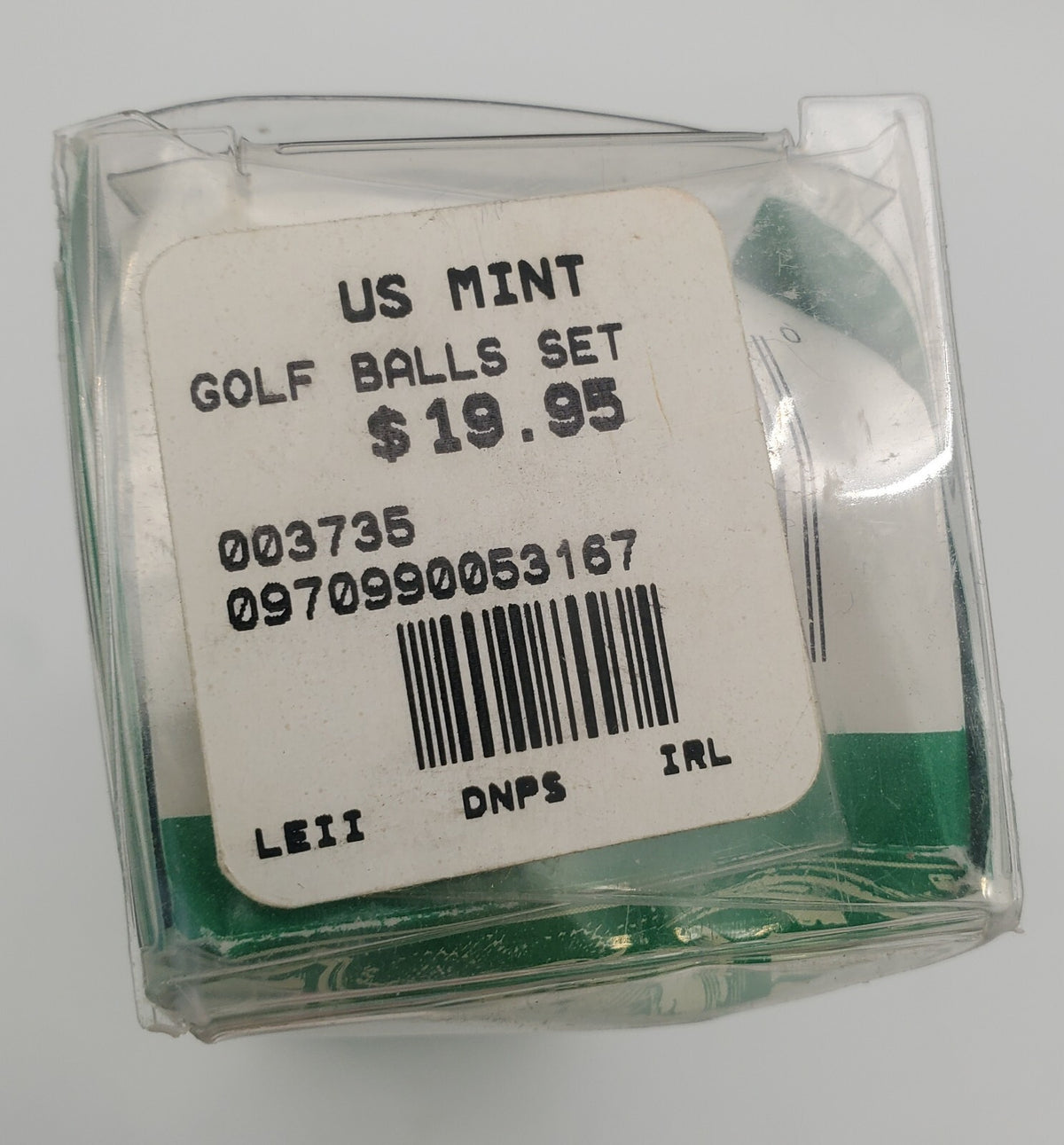 Golf Money Ball Set with US Mint Condition $100 Bills - Fun Golf Gift