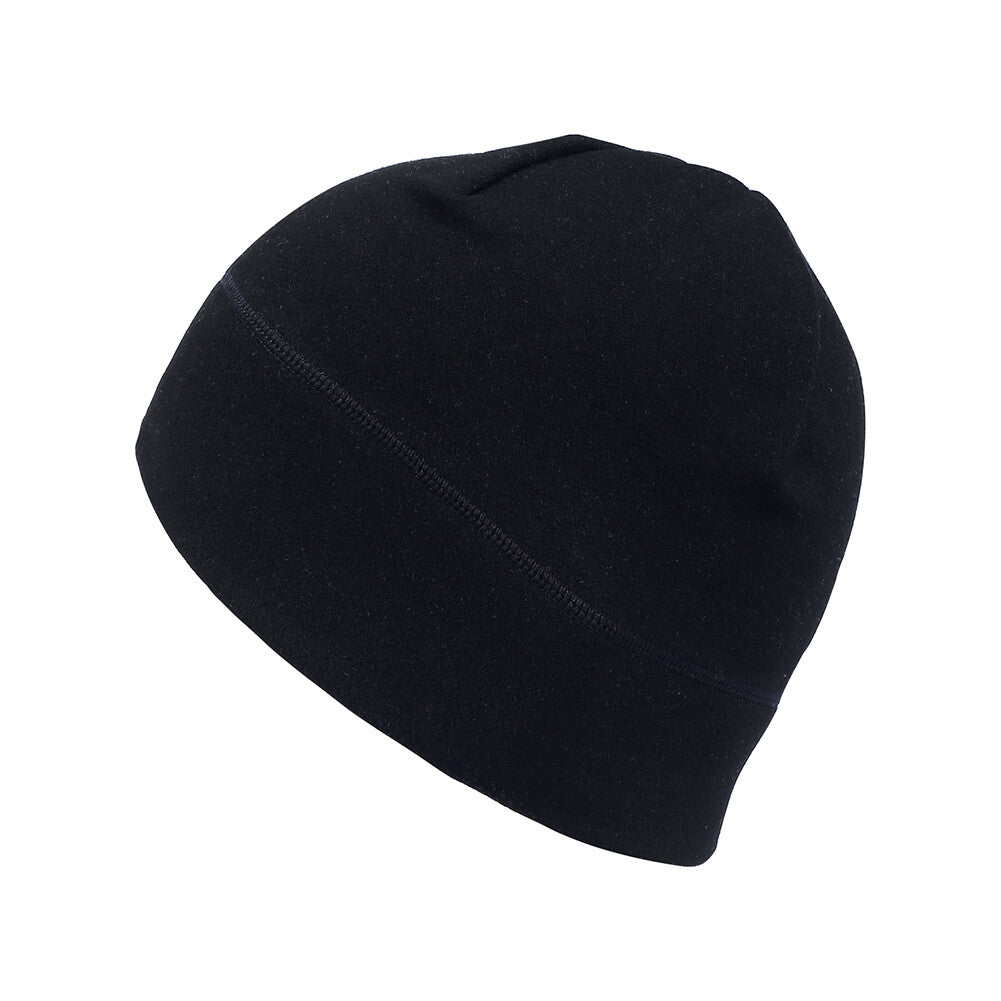 Men's Windproof Thermal Fleece Beanie Hat - Winter Skull Cap for Sports & Outdoor Activities