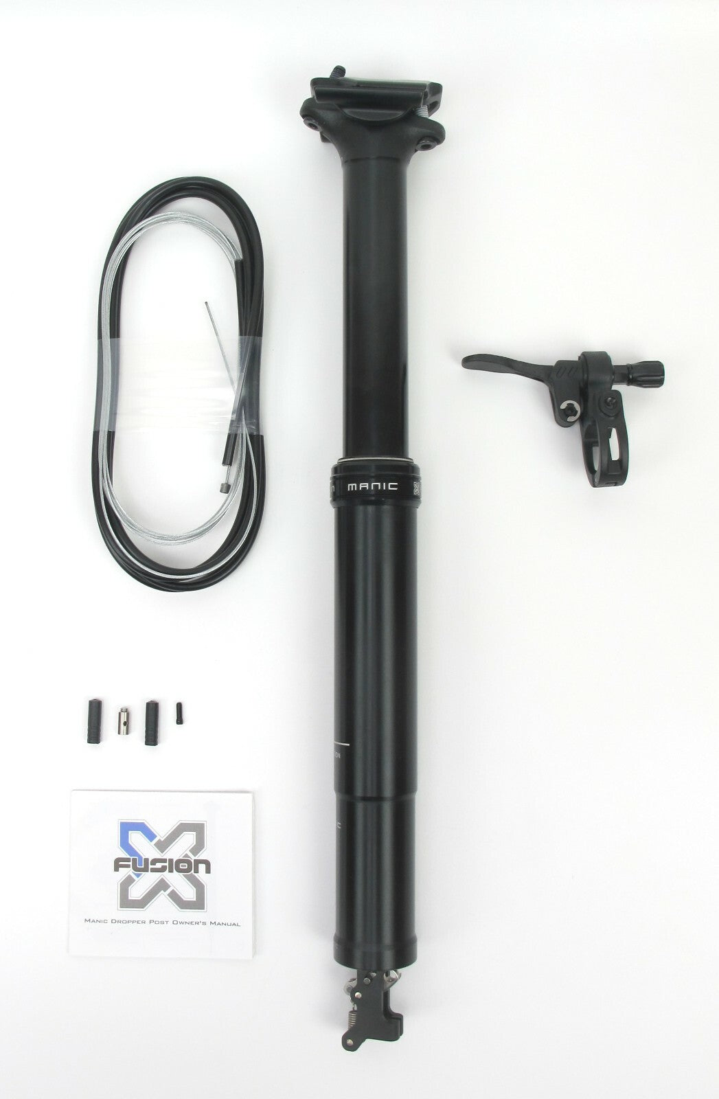 X-Fusion Manic 125mm Dropper Seatpost 34.9mm Internal Remote, MTB Bike