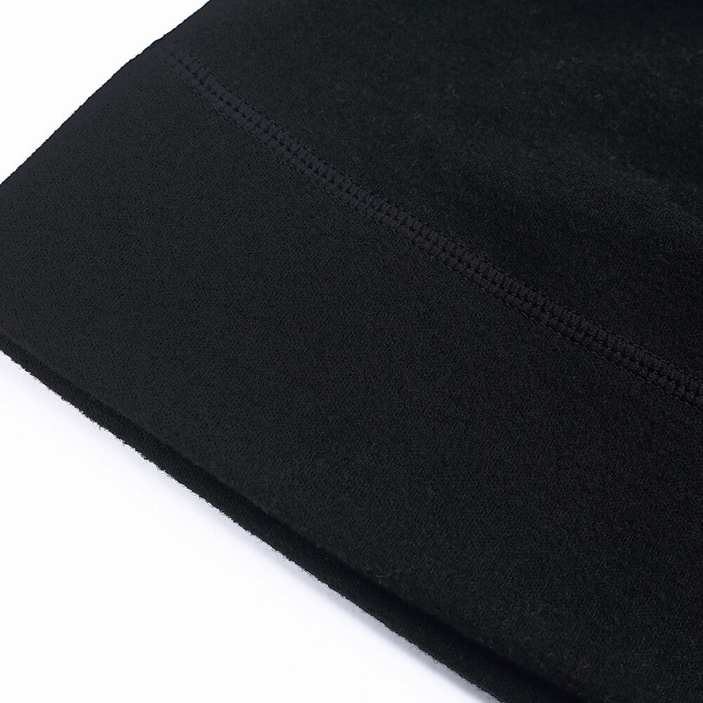Men's Windproof Thermal Fleece Beanie Hat - Winter Skull Cap for Sports & Outdoor Activities