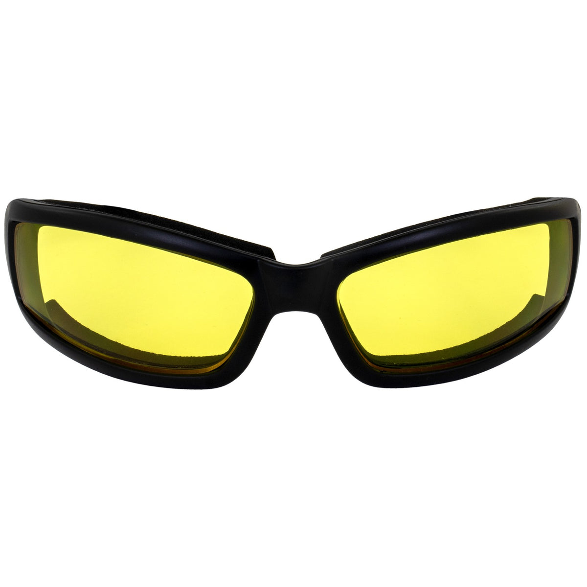 Photochromic Motorcycle Sunglasses with Anti-Fog Padded Frames Yellow & Smoke Lenses