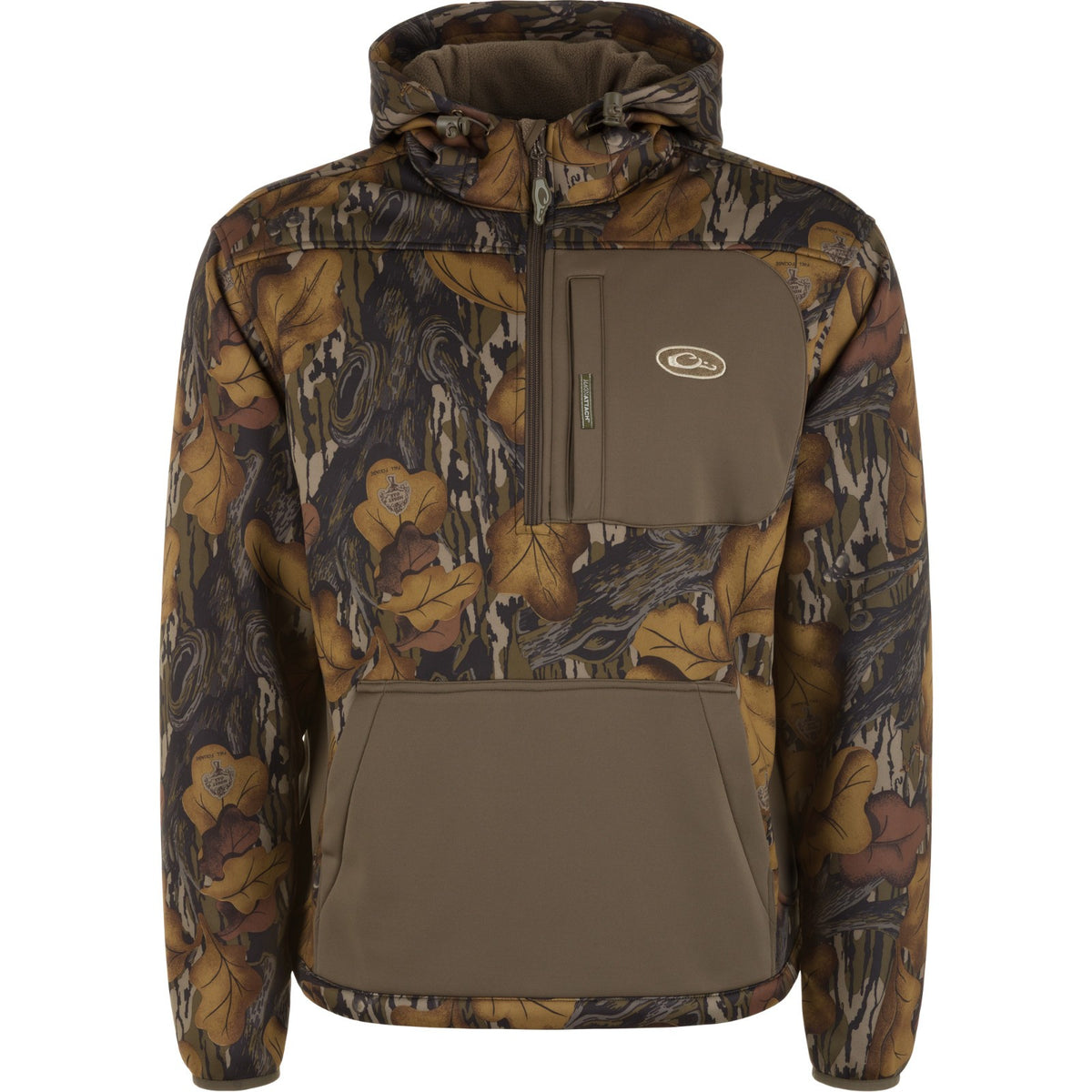 Waterfowl Hunting Hoodie with Kangaroo Pouch - Breathable Polyester