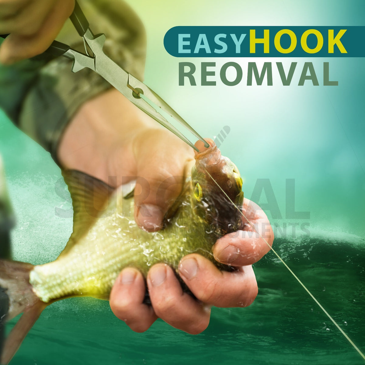 Stainless Steel Fishing Pliers - 8.5 Inch High-Quality Fish Hook Remover