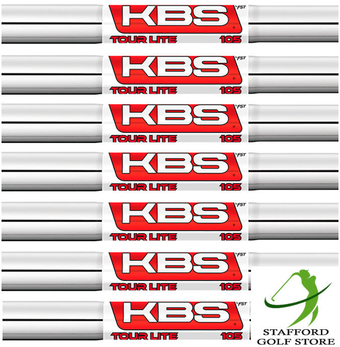 Golf Iron Shaft Set - Steel Parallel Tip Shafts for Custom Clubs