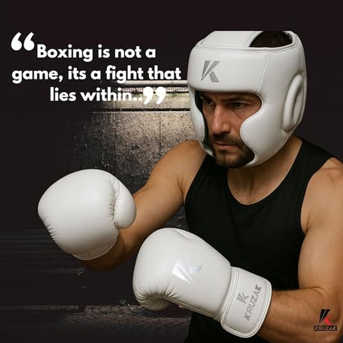 Boxing Gloves for Men & Women, Kickboxing Muay Thai Training, 14 oz White