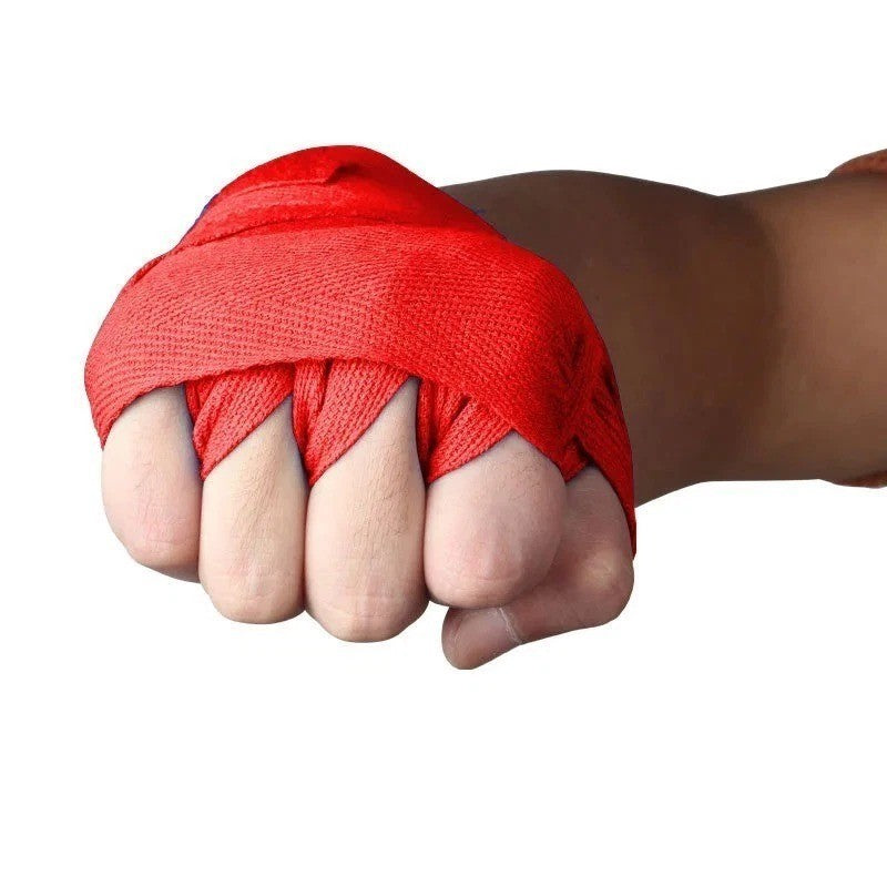 2PCS Cotton Boxing Hand Wraps for MMA Kickboxing Training Support
