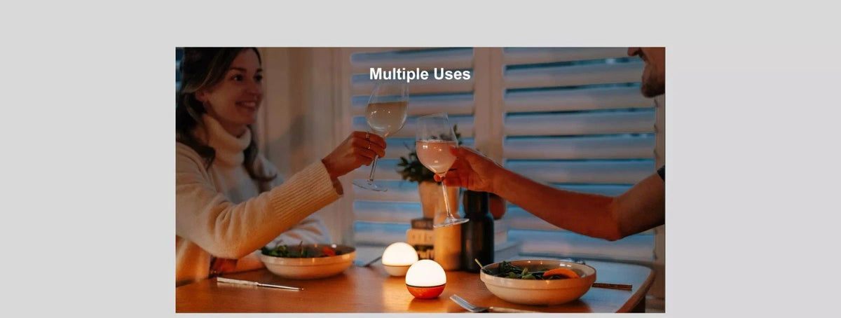 Rechargeable RGB LED Light with Magnetic Base - Obulb Pro S