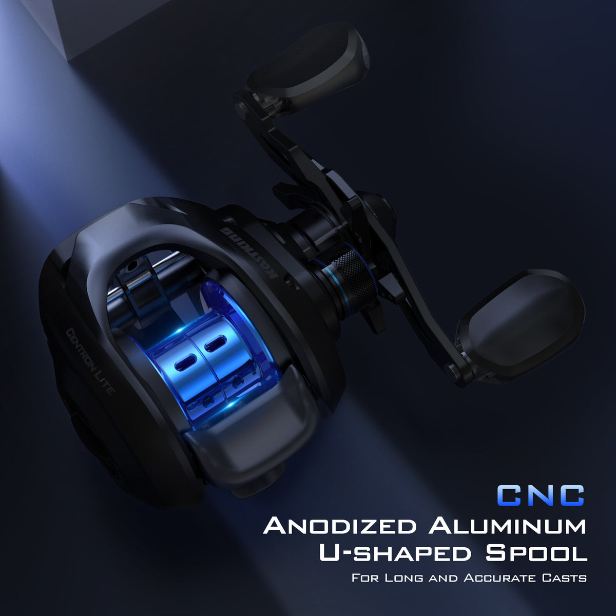 Baitcasting Reel 7.1:1 Gear Ratio Left-Handed Fishing Reel