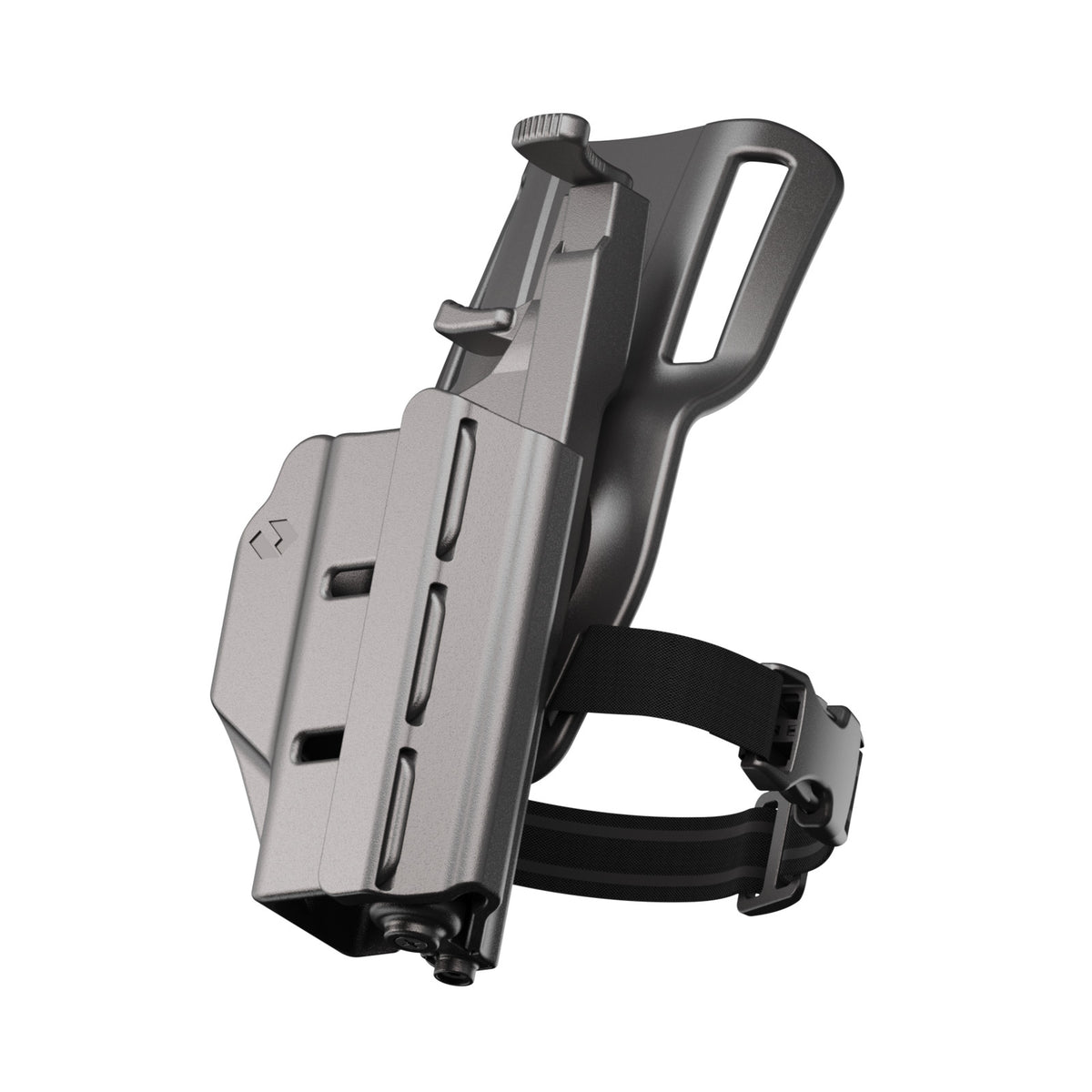Universal Adjustable Weapon Holster with Multi-Level Retention & Optic Compatibility