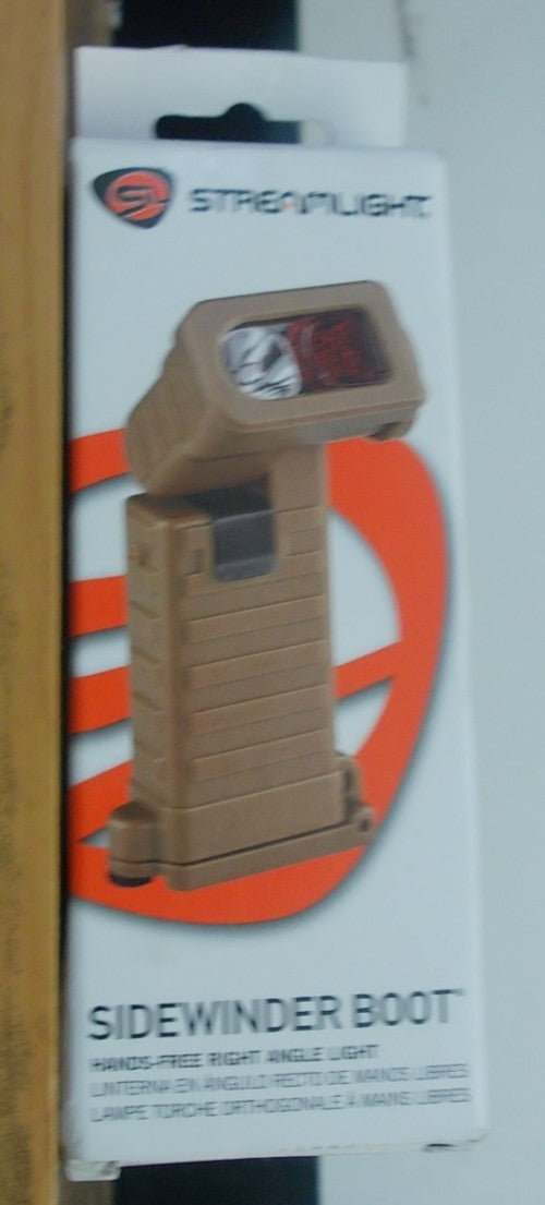 Military-Style Tactical LED Flashlight with 2 AA Batteries Coyote