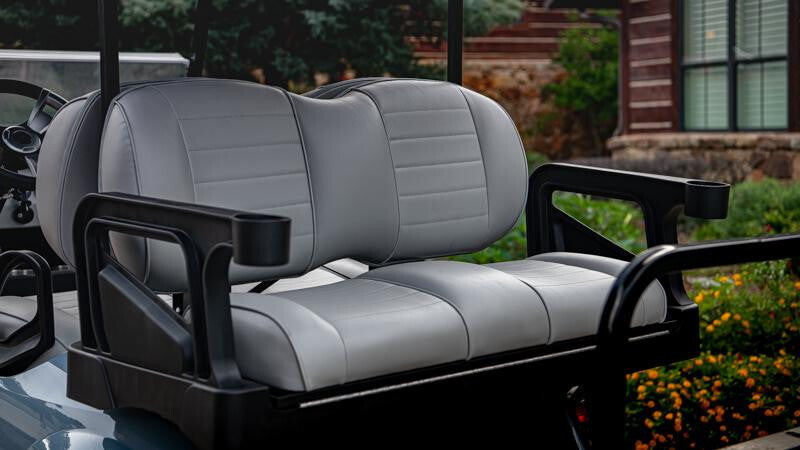 Golf Cart Seat Covers Set - Custom Front Seat & Backrest Replacement