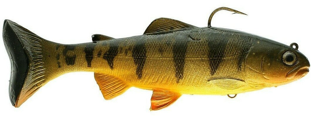 8-Inch Trout Swimbaits with Adjustable Rate of Fall - Realistic Lures for Freshwater Fishing