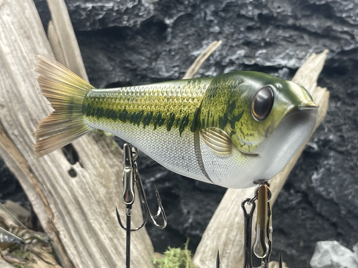 7-Inch Soft Plastic Fishing Bait Shad Lure - 2.4oz Glider Bait