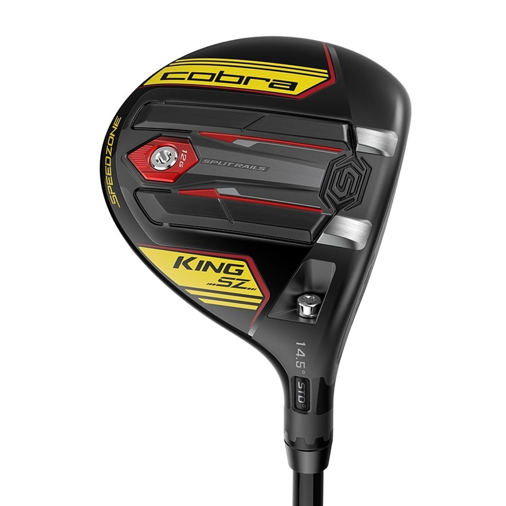 Lefty Cobra KING SZ 3 Wood 13-16° Golf Fairway Club Black Yellow Regular