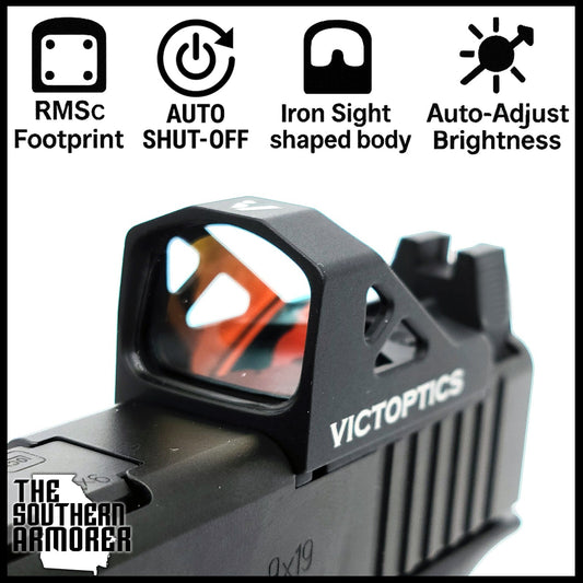 Mini 3MOA Reflex Optic for Pistols & Subcompact Rifles