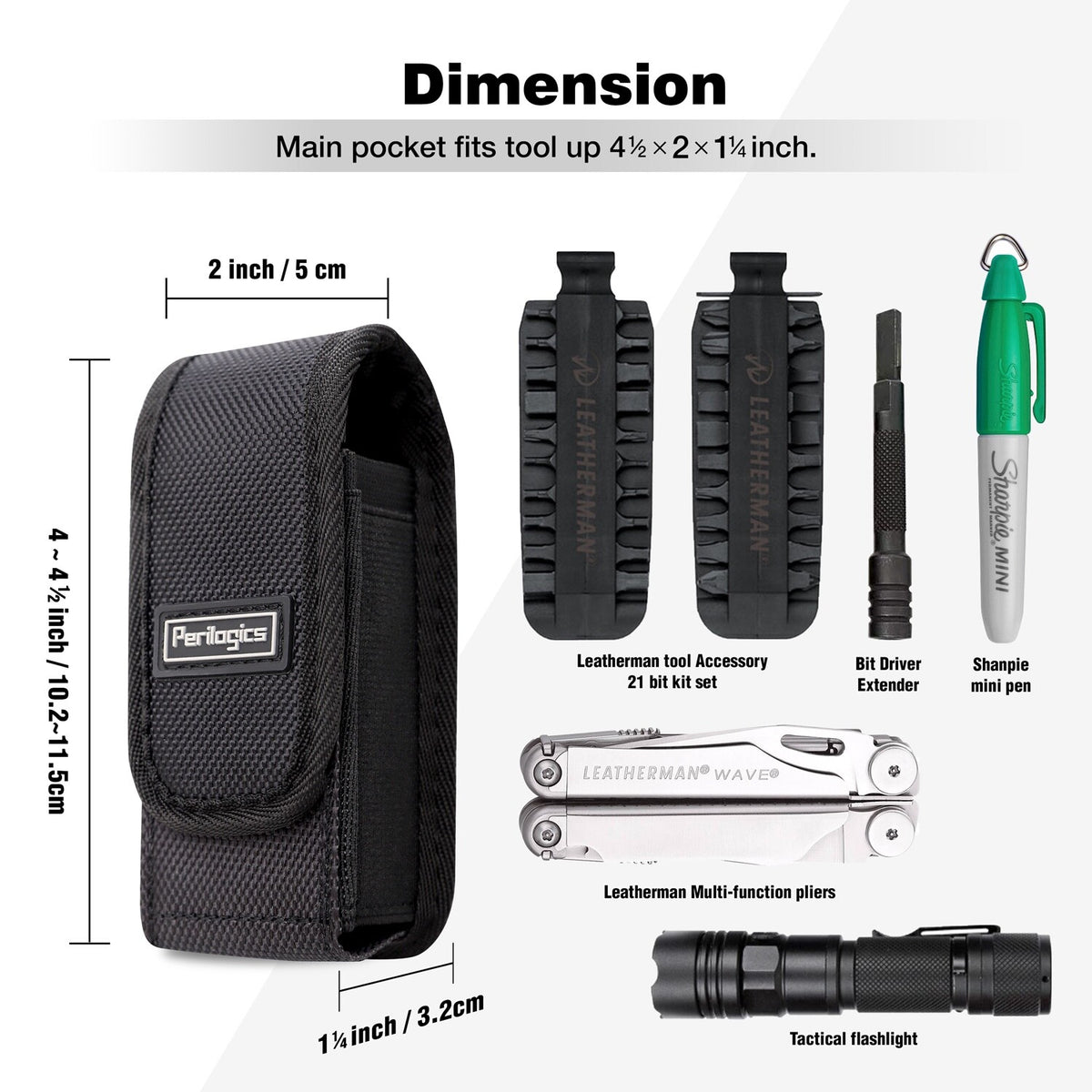 Magnetic Tool Sheath for Multi-Tools and Pliers - Compatible with Leatherman