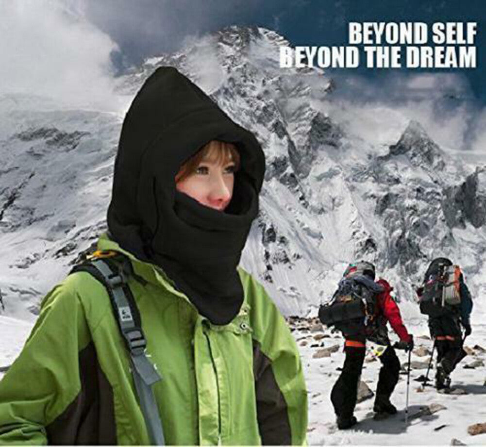 Windproof Fleece Balaclava Mask for Kids and Adults - Winter Ski & Cold Weather Face Cover
