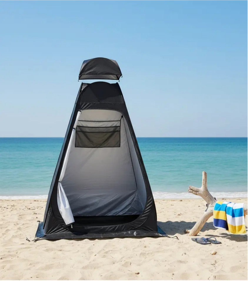 UPF 50+ Portable Privacy Shower Tent for Camping and Beach