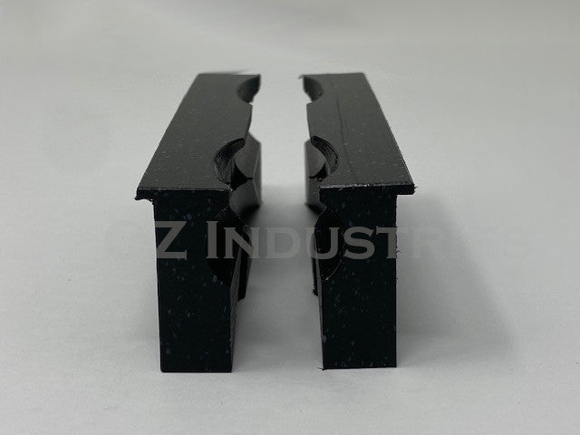 4" Barrel Vise Soft Jaw Pads for Rifles, Pistols, Shafts, Round Stock