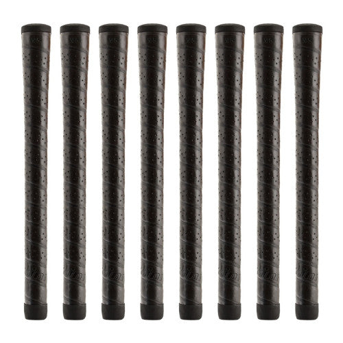 Golf Club Grip Set of 8 Soft Wrap Standard Size Black - Comfort & Tacky