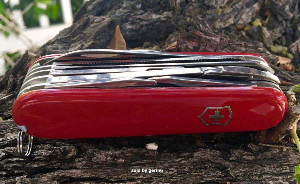 Victorinox Swiss Army Handyman Knife 24 Functions, 91mm, Red