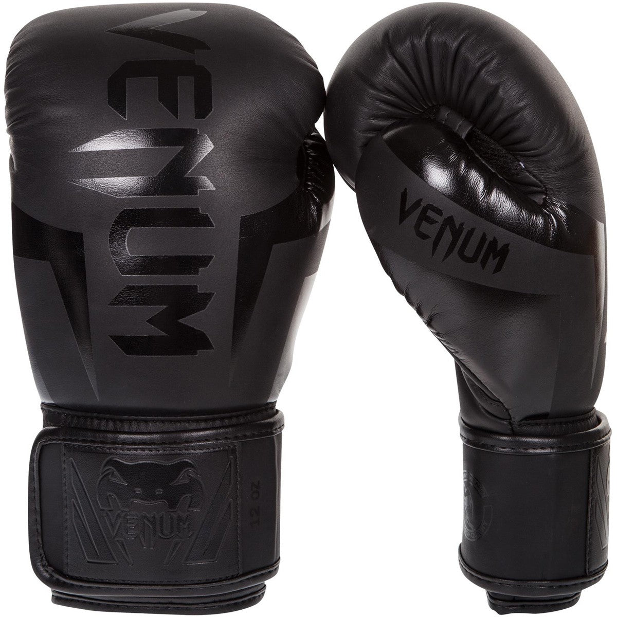 Venum Elite Boxing Gloves - Hook and Loop Closure, Durable Skintex Leather