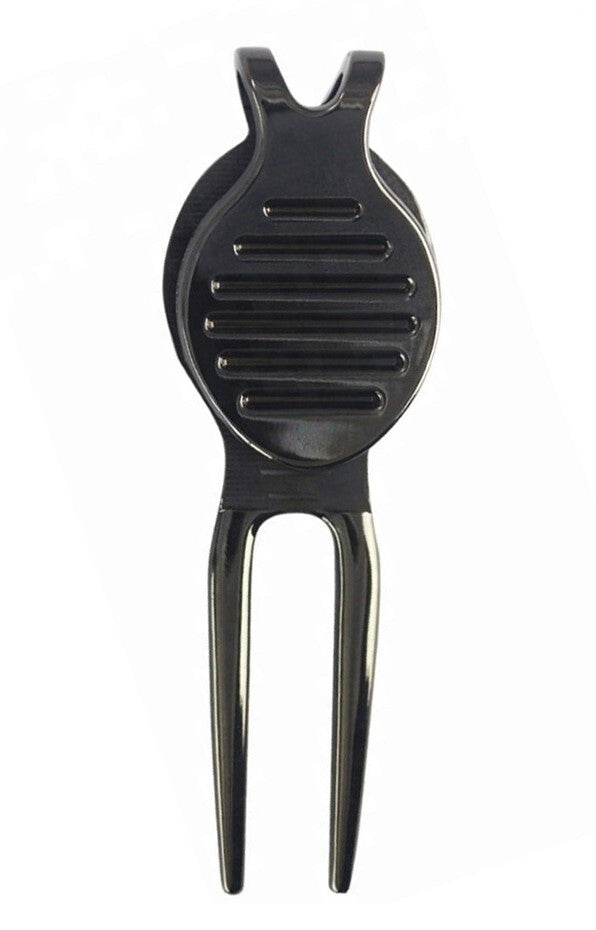 2025 US Open Golf Ball Marker & Black Gunmetal Divot Tool Set