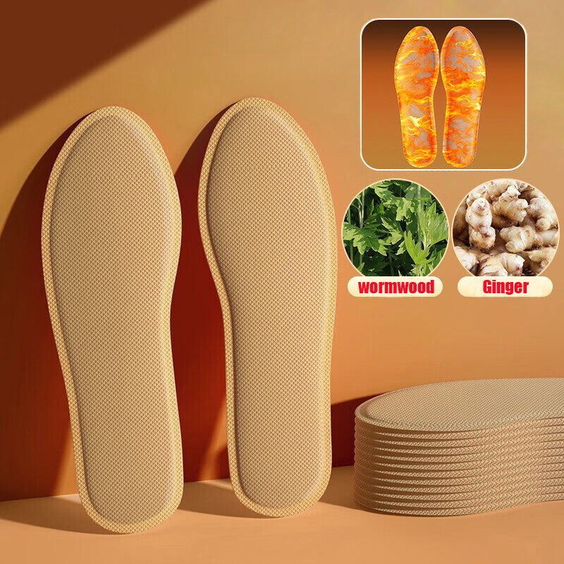 Self Heating Insoles Winter Thermostatic Warm Foot Heaters - 1 Pair to 10 Pairs