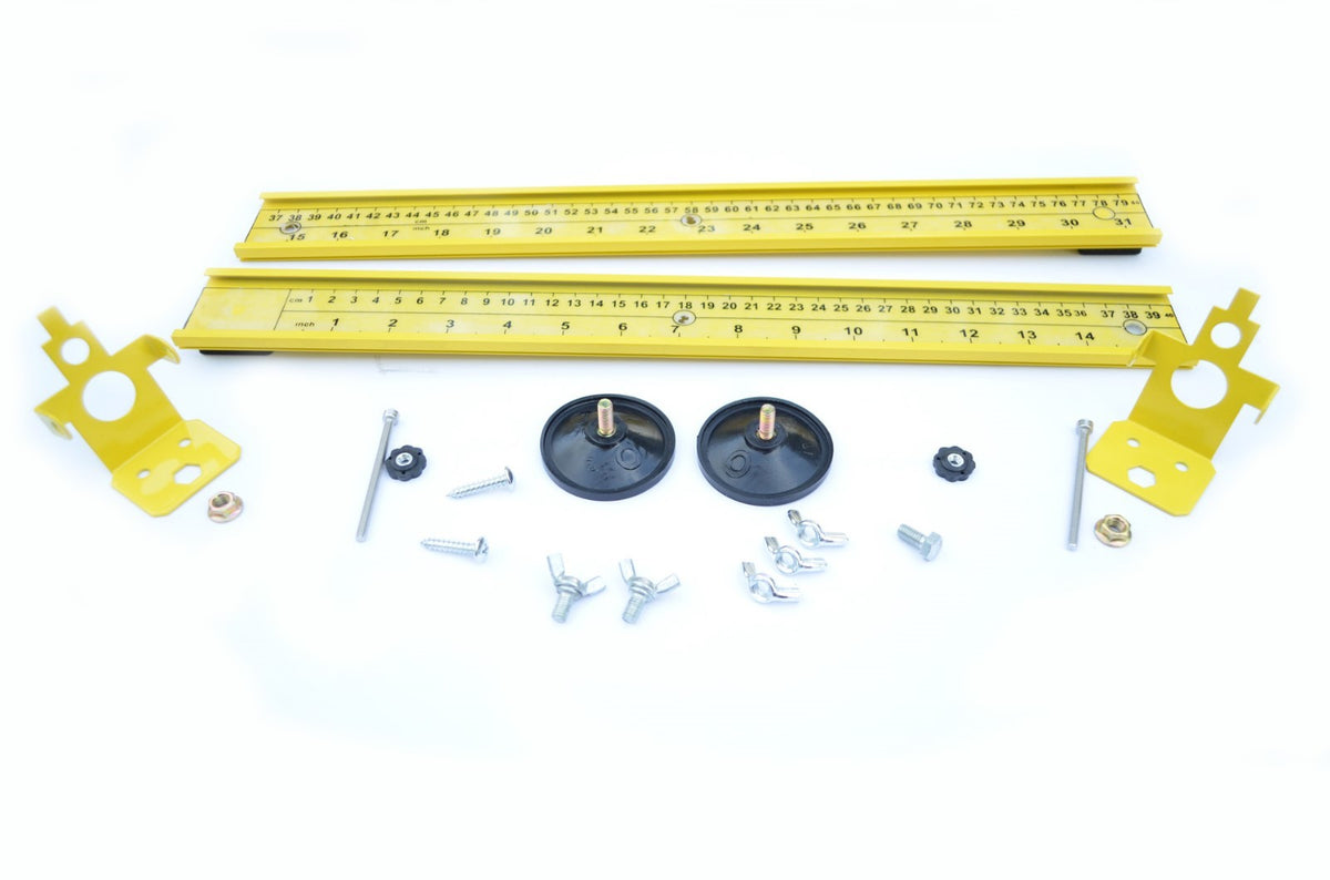 31-Inch Paracord Jig for Bracelets Belts & Slings - Adjustable Aluminum Tool