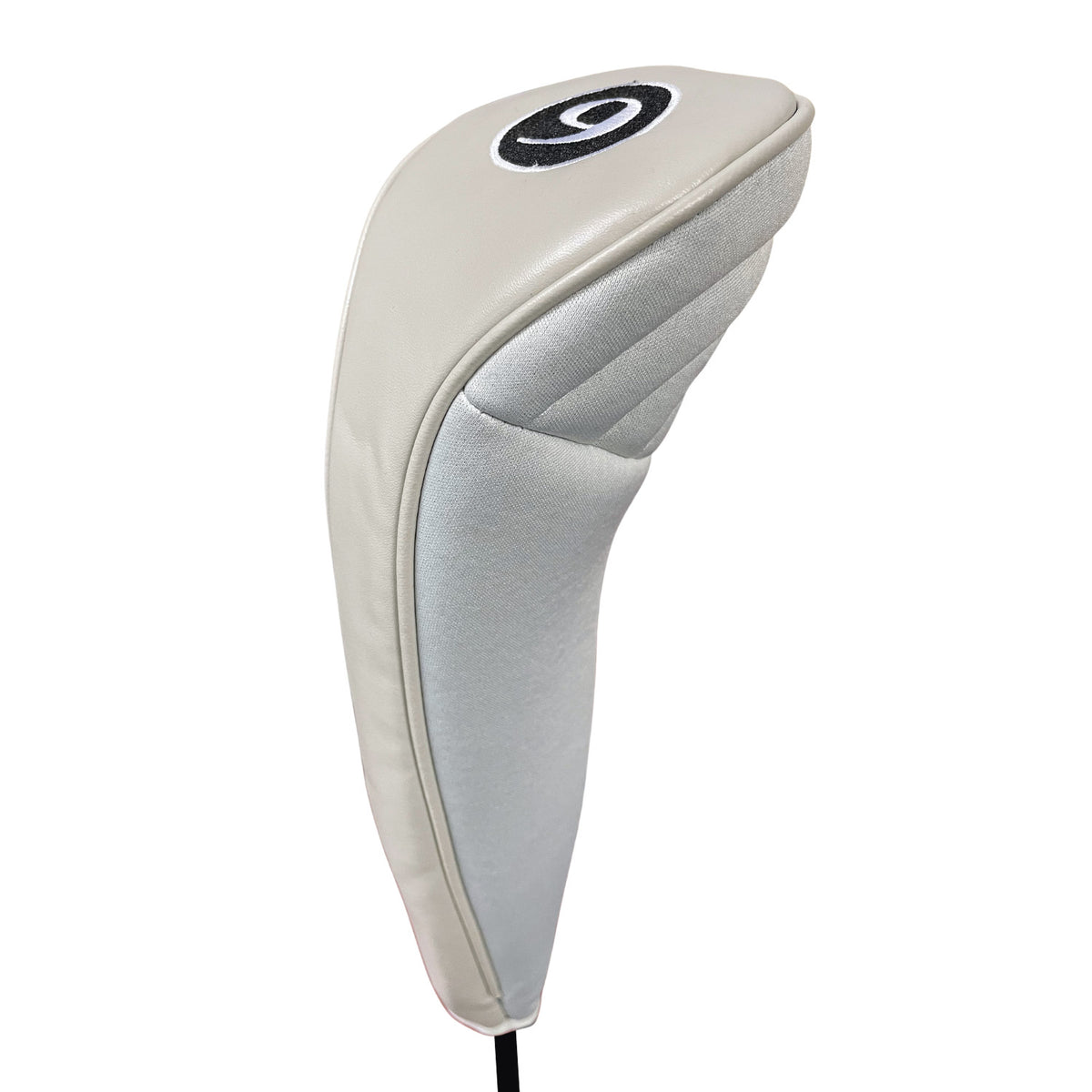 Golf Fairway Wood Headcover Set Neoprene Zipper Protector - Grey #9