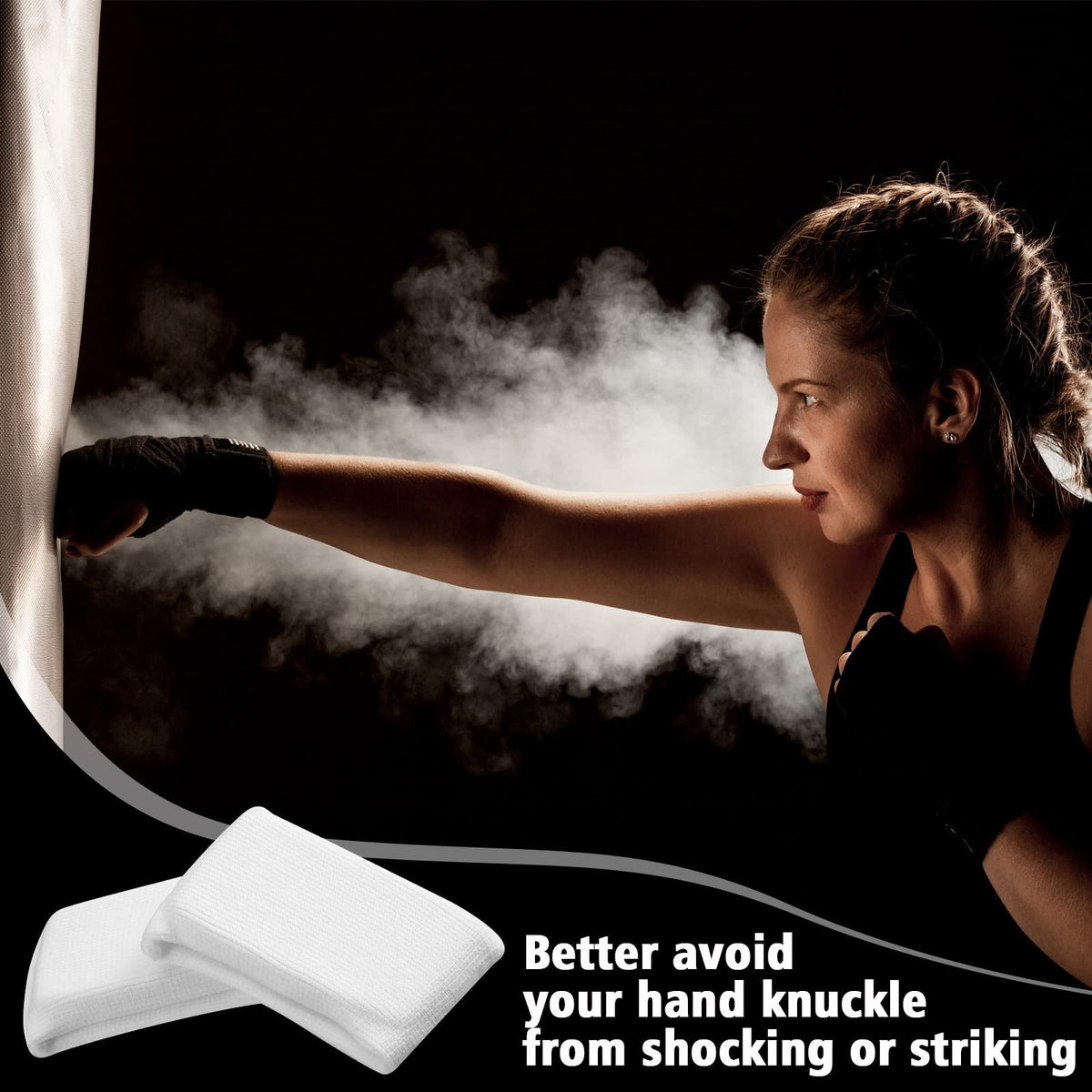 Boxing Knuckle Guards with Gel Padding - 4 Pairs for Boxing, Muay Thai, Kickboxing