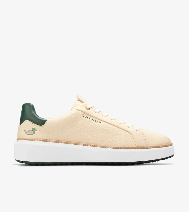 Men's Golf Shoes - Cole Haan GrandPrø Topspin, Size 11.5 M, Vanilla Green
