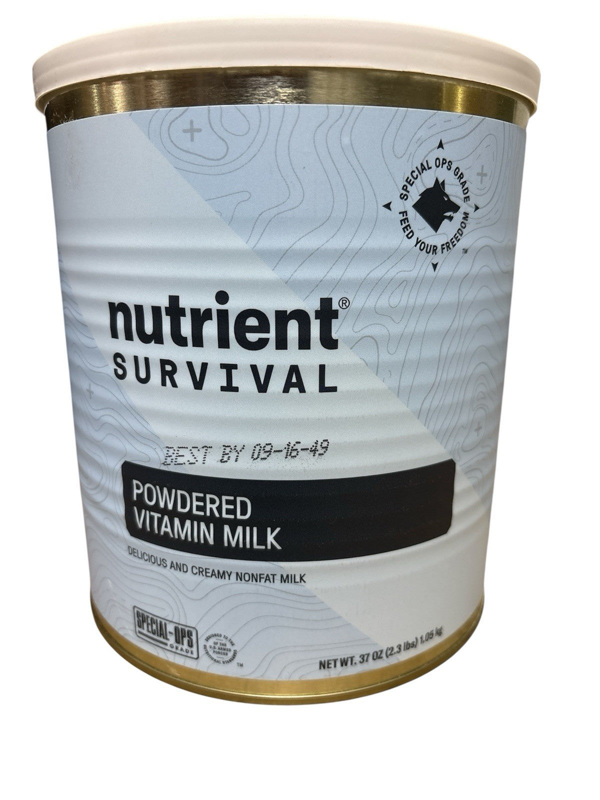 Freeze Dried Vitamin Milk Powder - Emergency Food Supply, 50 Servings