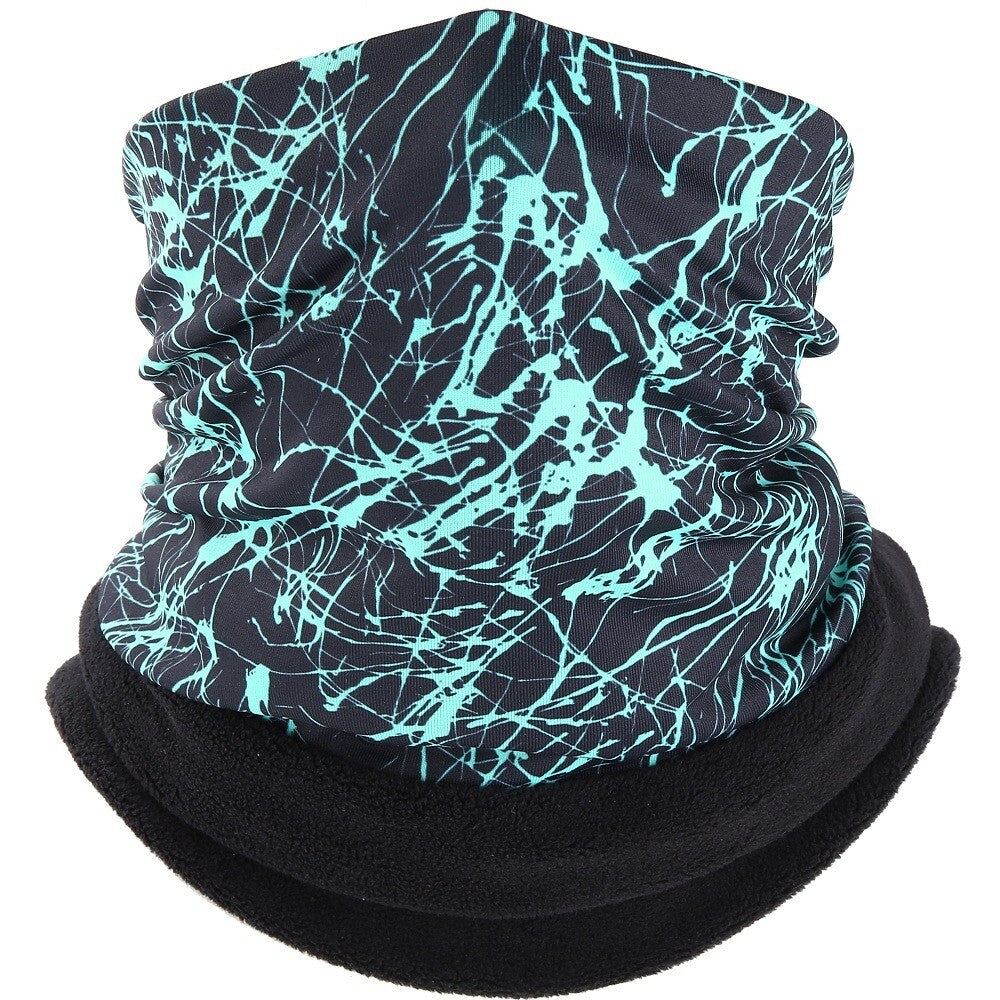 Breathable Neck Protector Half Face Mask for Outdoor Activities Winter