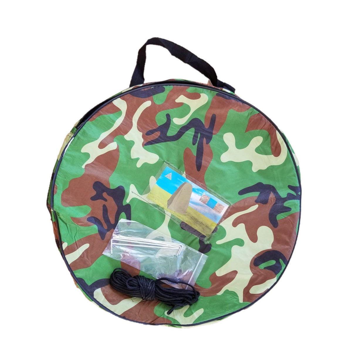 Portable Pop Up Privacy Shower Tent with Carry Bag for Camping & Outdoor Use