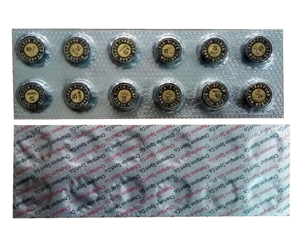 Cue Tip Set - 14mm Gator Soft/Soft-Med 6-Pack | Spin-Enhancing Leather Tips