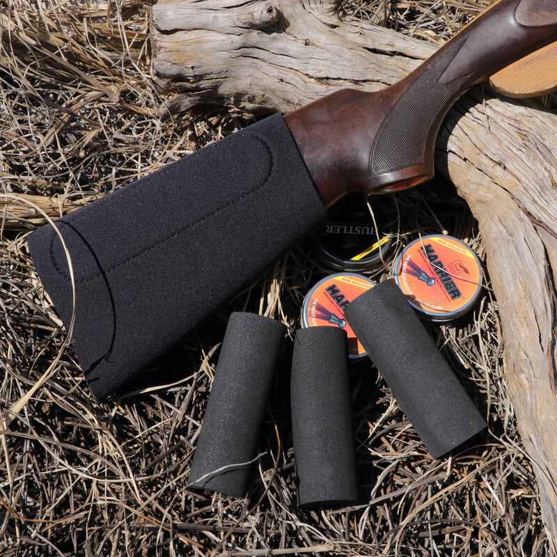 Hunting Cheek Riser Kit with Foam Pads & Neoprene Sleeve for Alignment